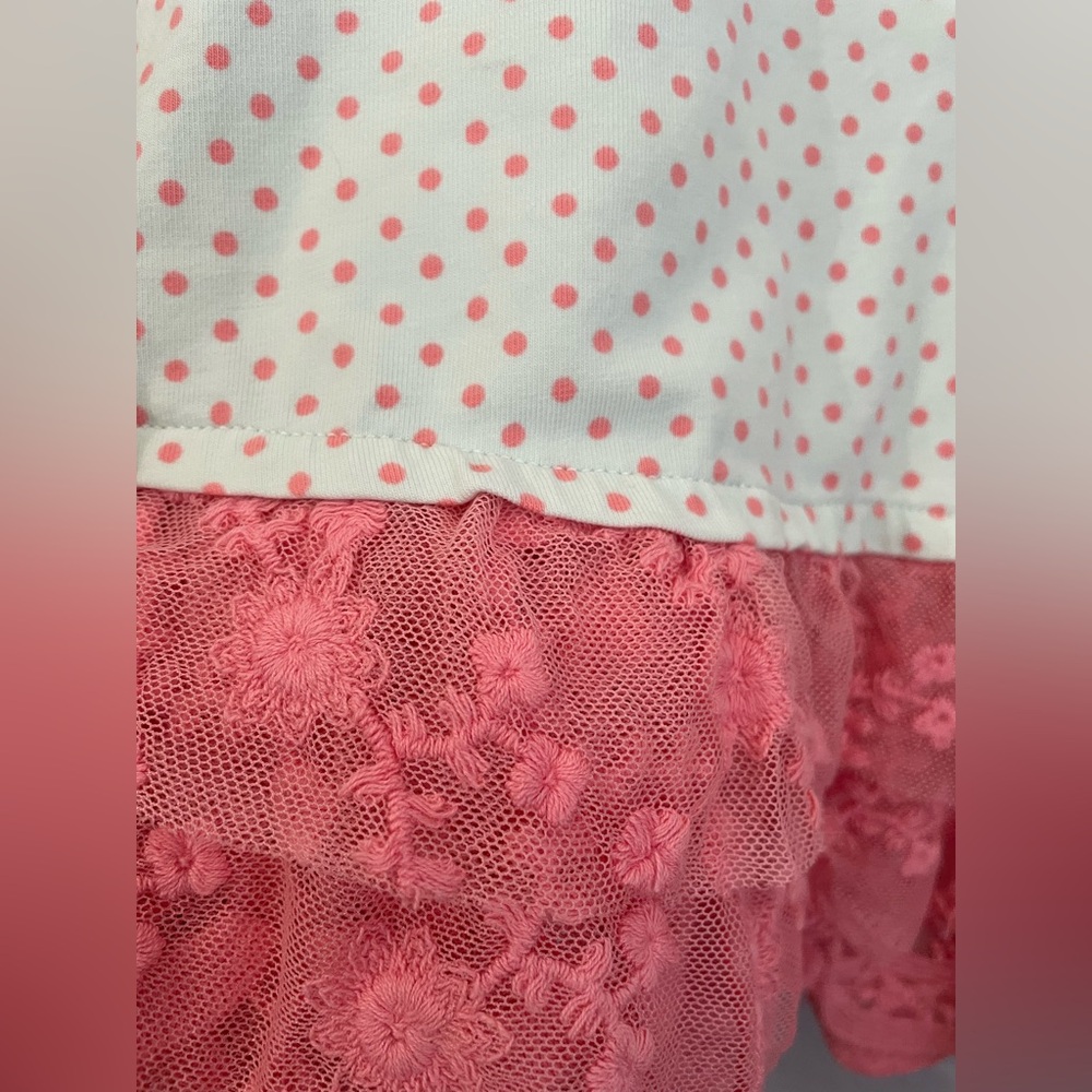Matilda Jane Jump Rope Tunic Ruffle Top Size 6 - Picture 4 of 5